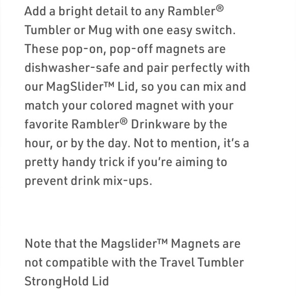 🩵 YETI RAMBLER MAGSLIDER Reef Blue Trio
COLOR PACK 🩵 Limited Edition 🆕 NWT - Picture 3 of 3